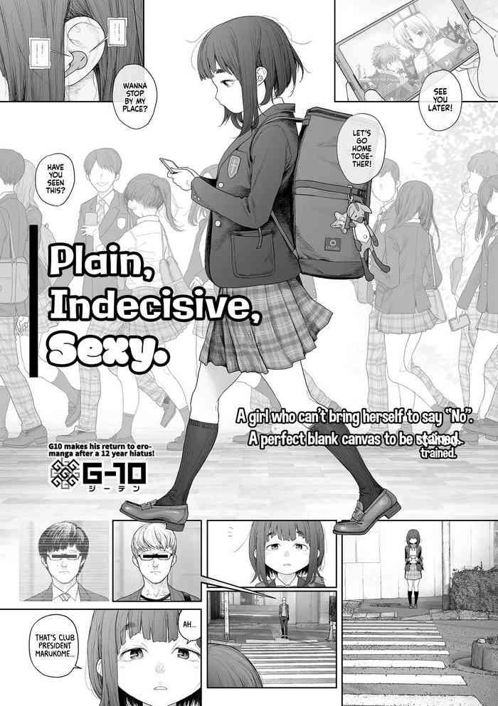 jimi de shoukyokuteki de eroi plain indecisive sexy cover